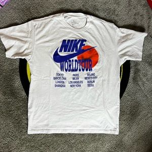 Nike world tour shirt